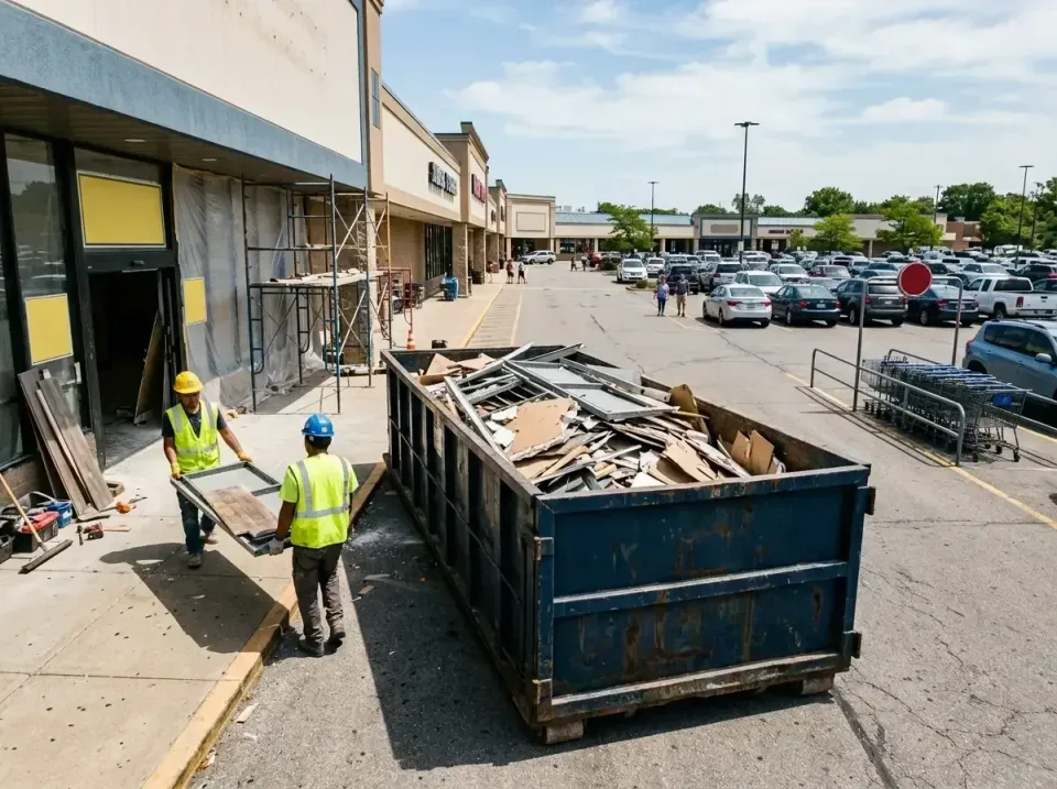 retail-store-renovation-debris-003 — frequently asked questions, Roll-off Dumpster Rentals in Webster City, IA